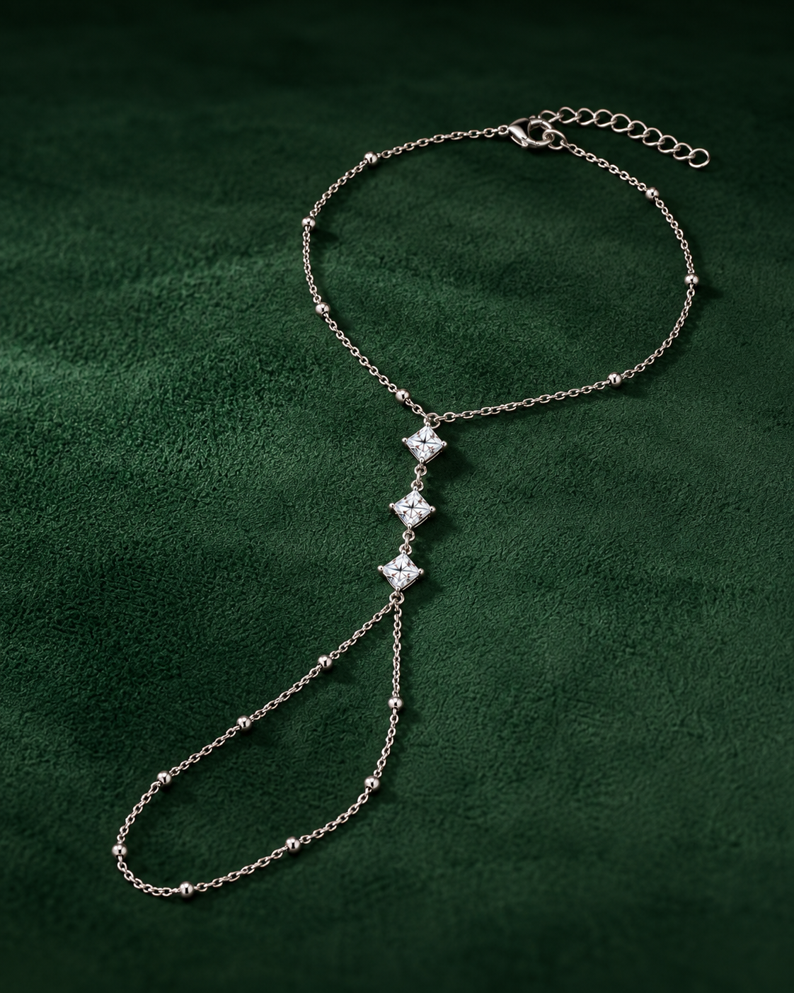 LIVIA · Bague-Bracelet de Main Argent (11)