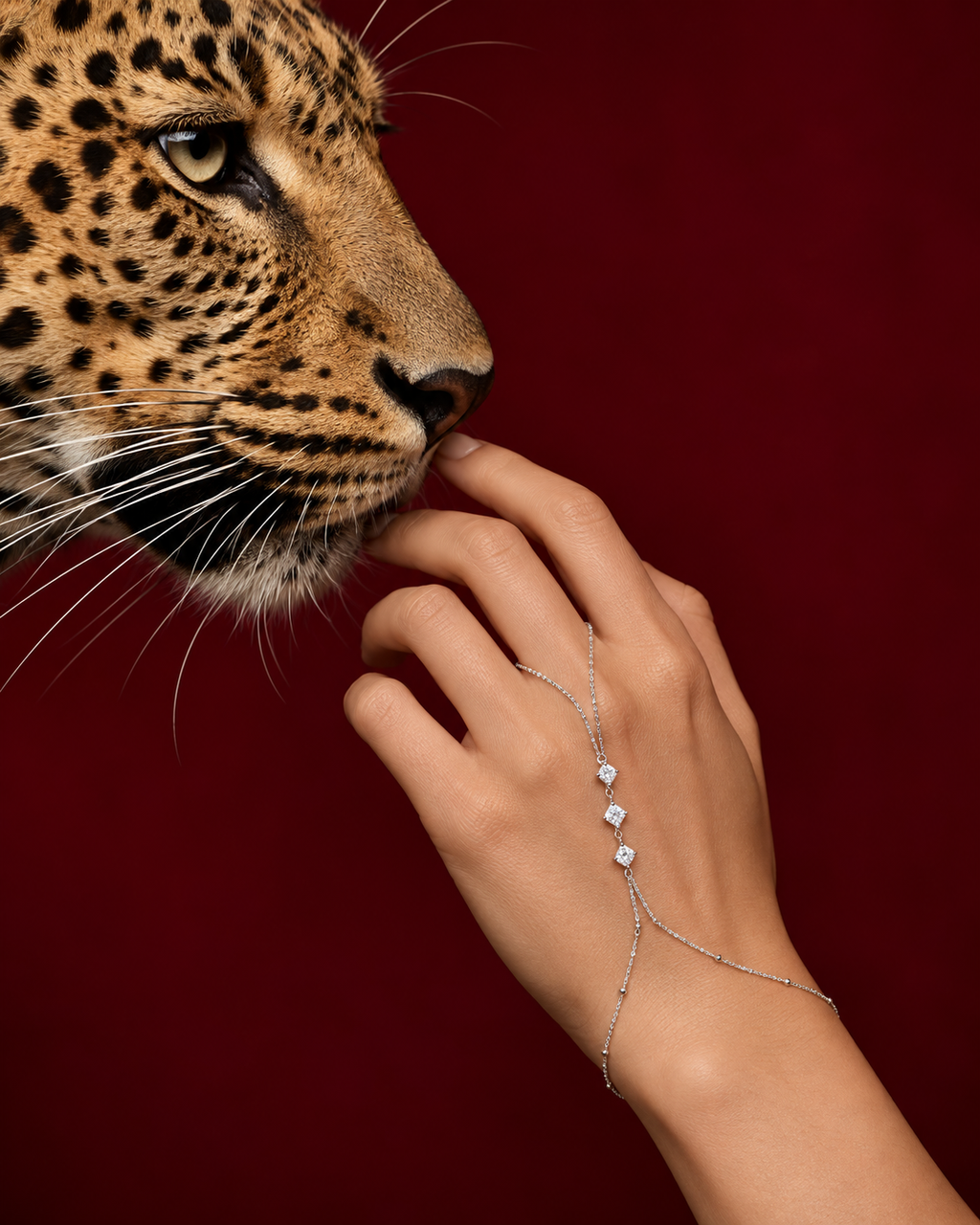 LIVIA · Bague-Bracelet de Main Argent (11)