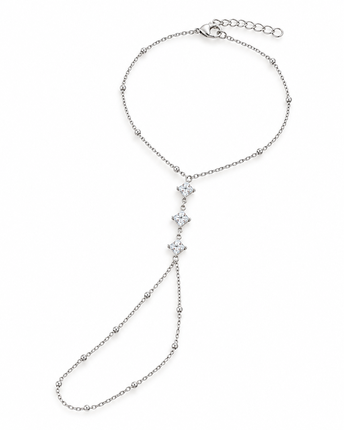 LIVIA · Bague-Bracelet de Main Argent (11)
