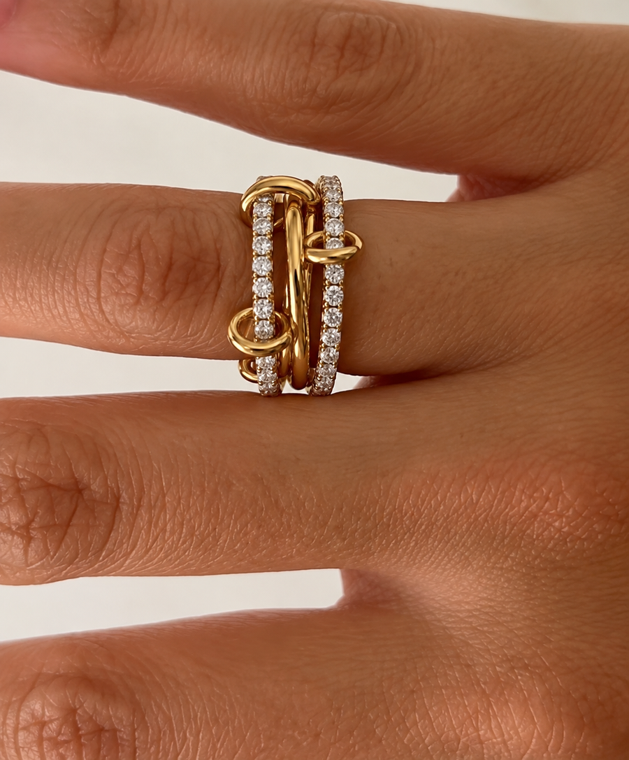 ANOUK · Bague Quatre Anneaux
