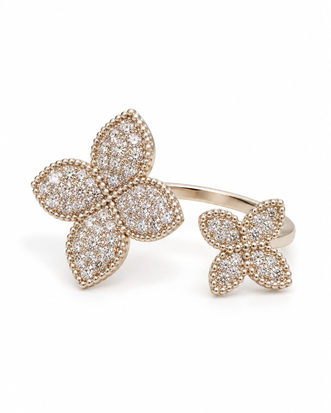 MAÏA · Double Flower Ring