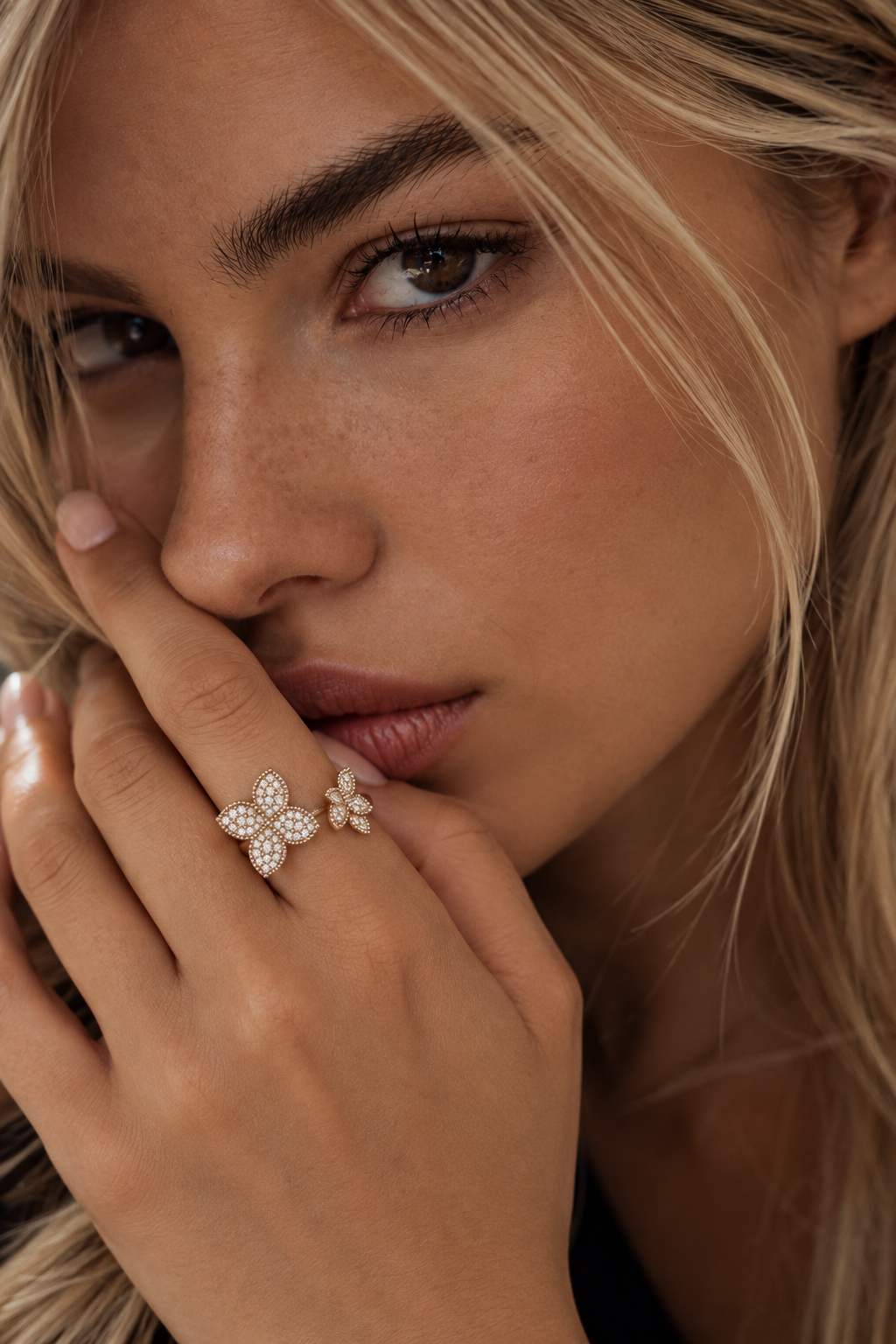 MAÏA · Double Flower Ring
