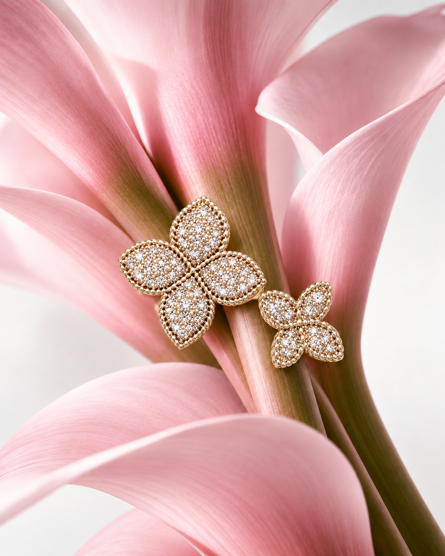 MAÏA · Bague Double Fleur