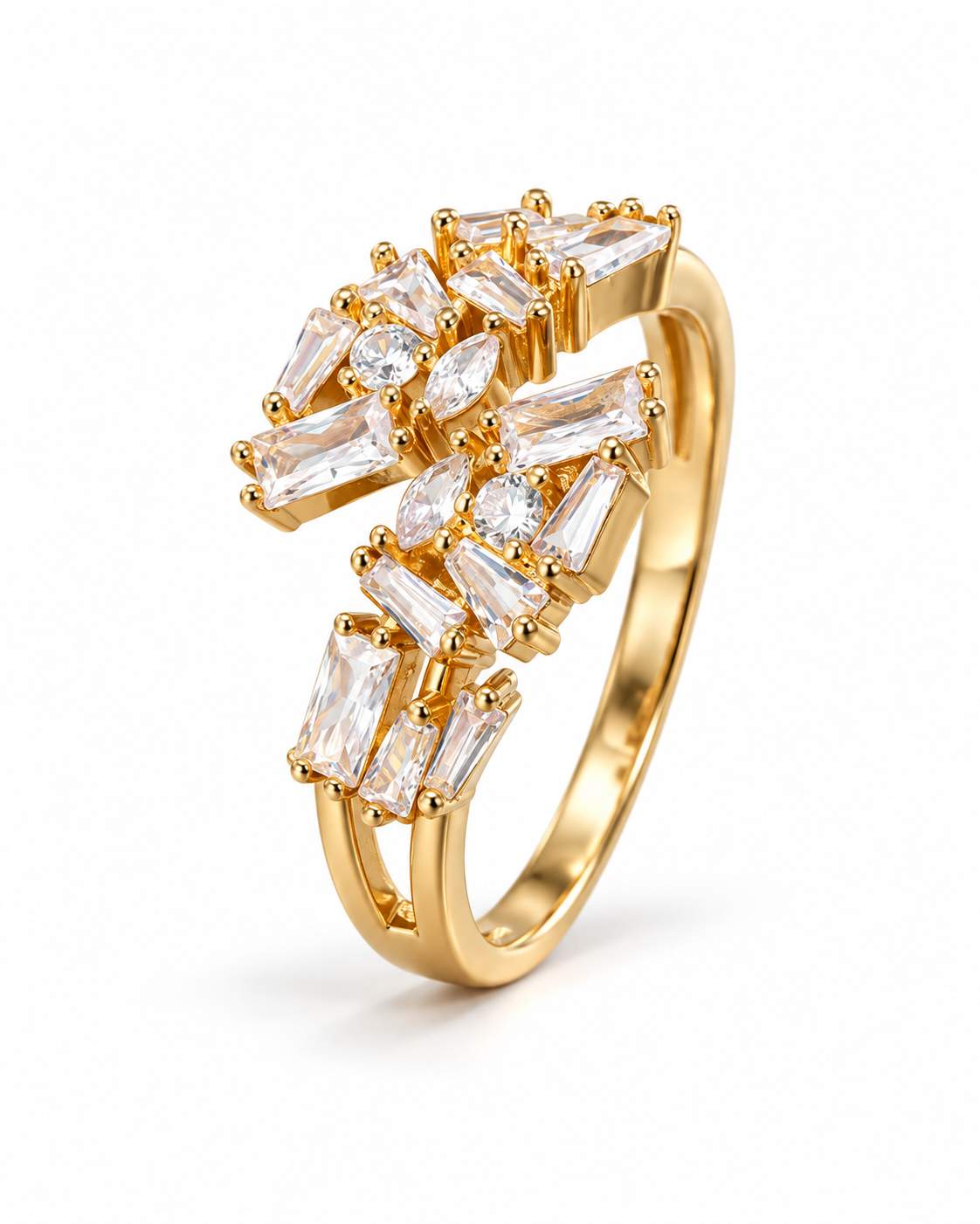 JADE · Open Baguette Ring