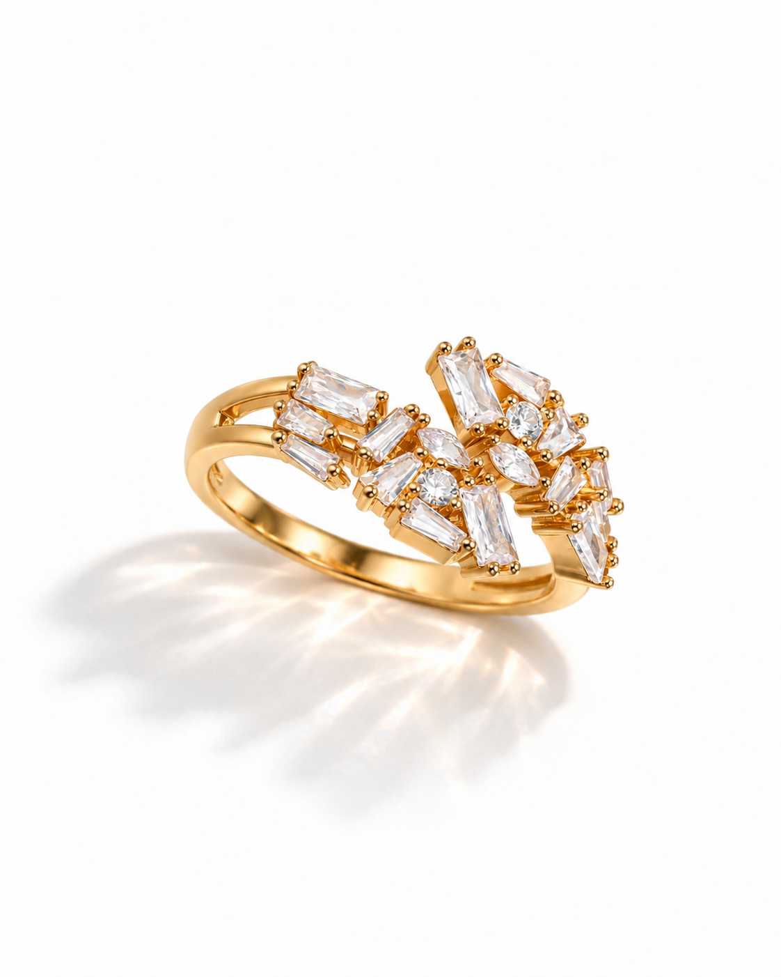 JADE · Open Baguette Ring