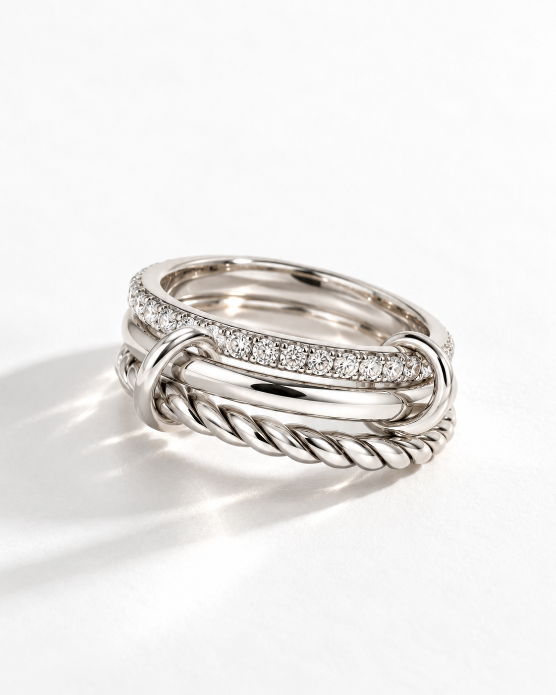 LILA · Twisted Stacking Ring