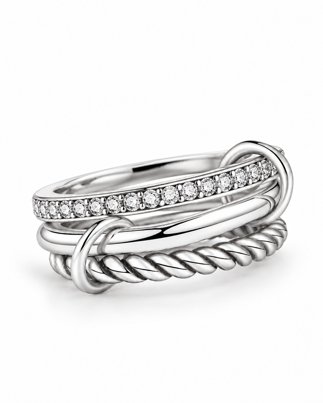 LILA · Bague Empilable Torsadée (23)