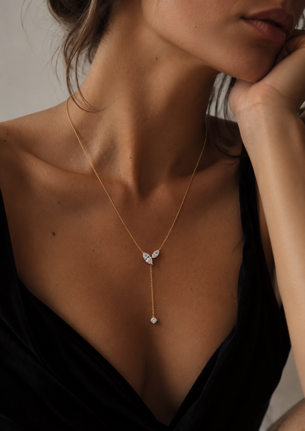 OPHÉLIE · Collier Lariat Or (31)