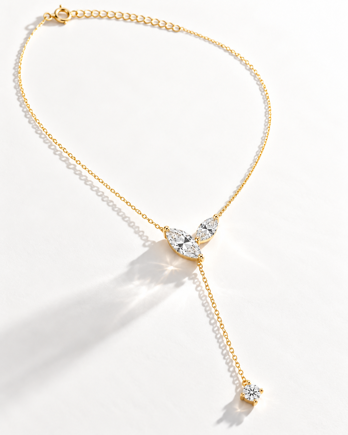OPHÉLIE · Collier Lariat Or (31)