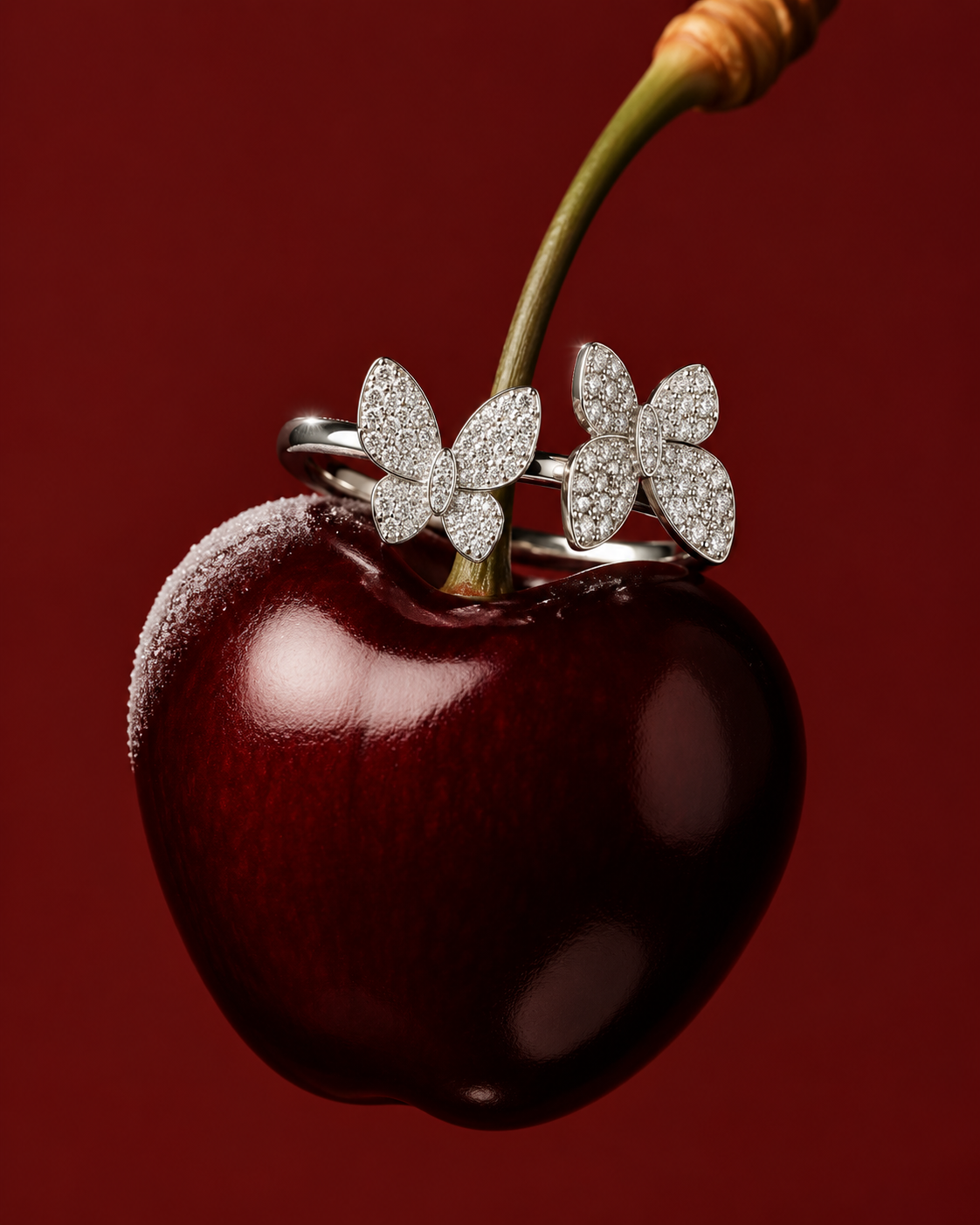 NINA · Double Butterfly Ring