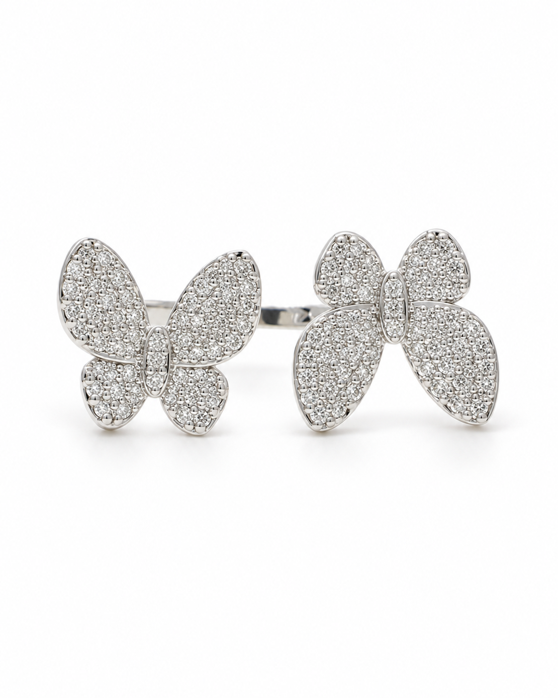NINA · Double Butterfly Ring