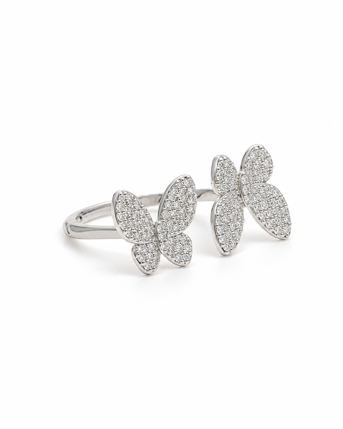 NINA · Double Butterfly Ring