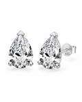 ZOÉ · Puces Poire Moissanite (01 · 03)