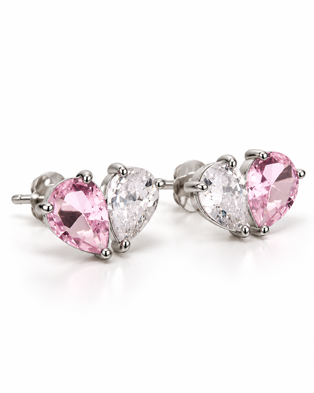 MIA · Puces Duo Rose & Blanc (02 · 08)