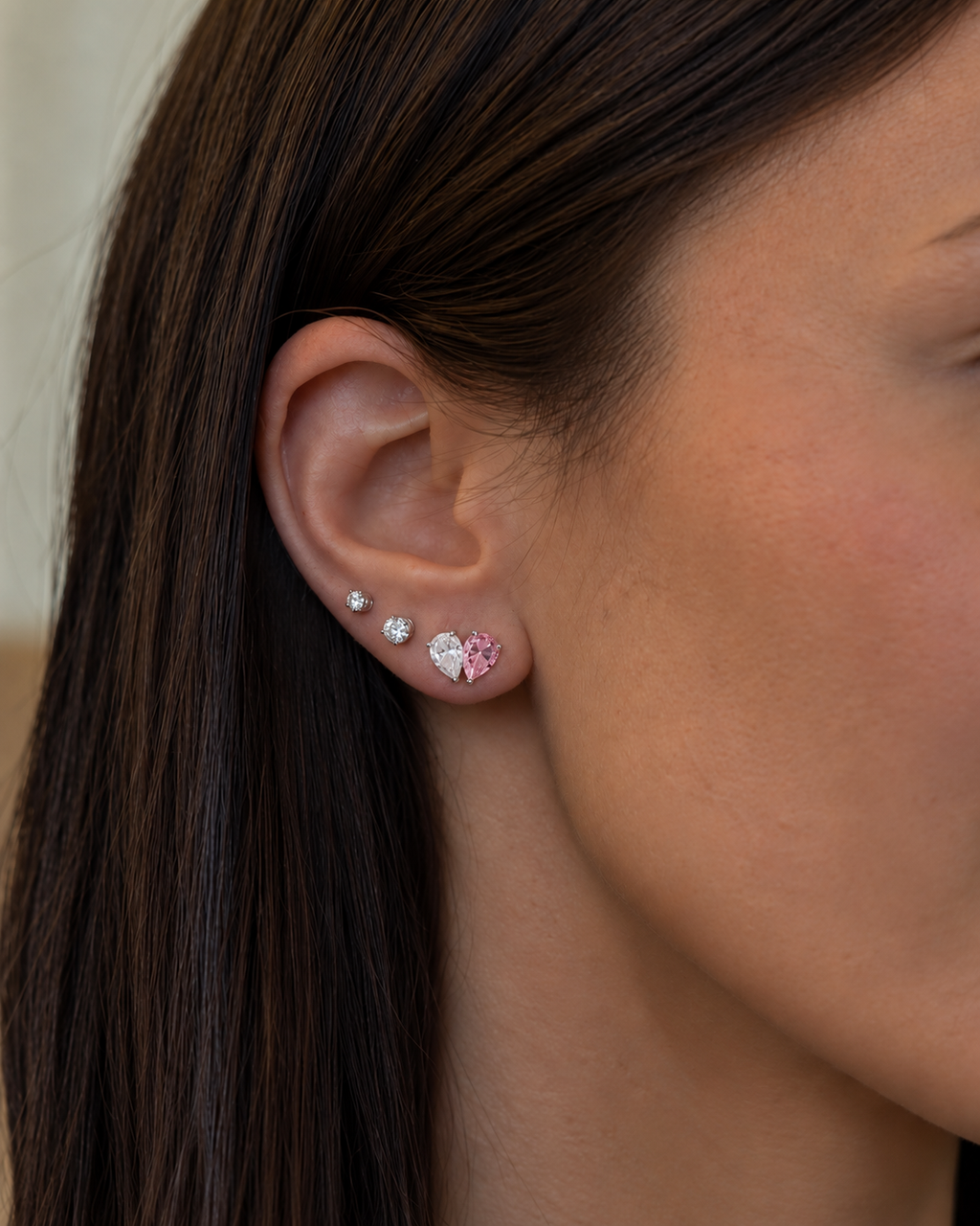 MIA · Puces Duo Rose & Blanc (02 · 08)